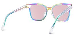 Shine Square Iridescent Sunglasses4