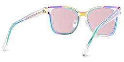 Shine Square Iridescent Sunglasses4