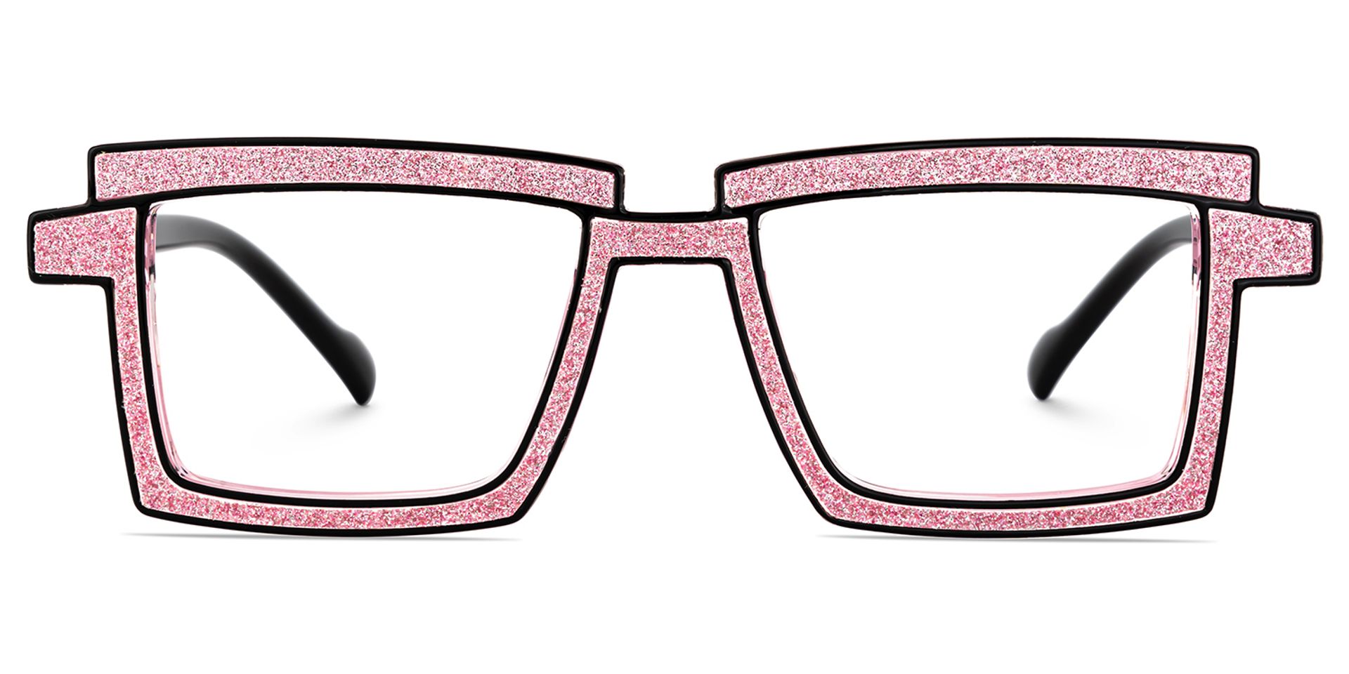 Zephyr Pink Glasses in Cyberpunk Style Eyeglasses1
