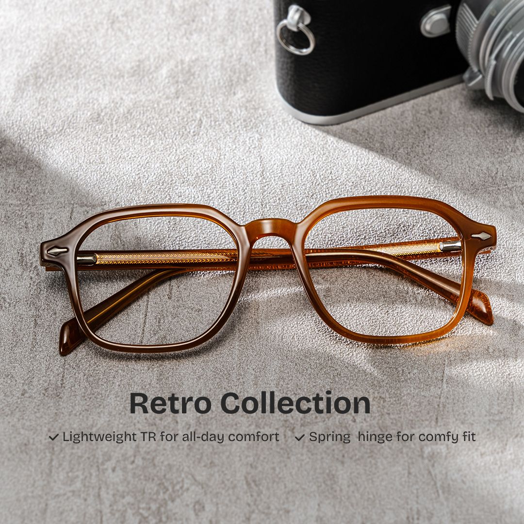 Josh Brown Frame Glasses with Rectangle Frame Online | ZEELOOL