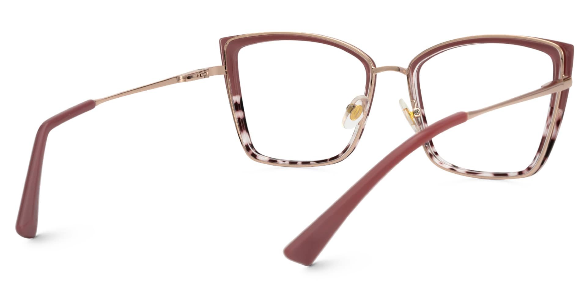 Mariie Butterfly Red Full-Frame Glasses | Zeelool3