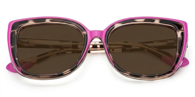 Fenn Cateye Pink Tortoise Glasses