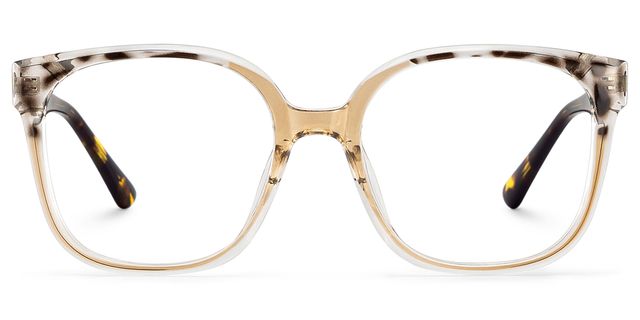 Siner Square Beige Glasses