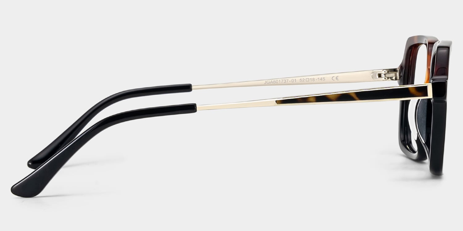 Beatrice Rectangle Two tone Glasses6