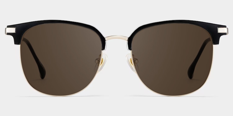 Naranjo Browline Black Sunglasses