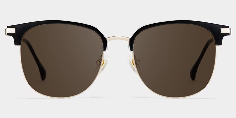 Naranjo Browline Black Sunglasses