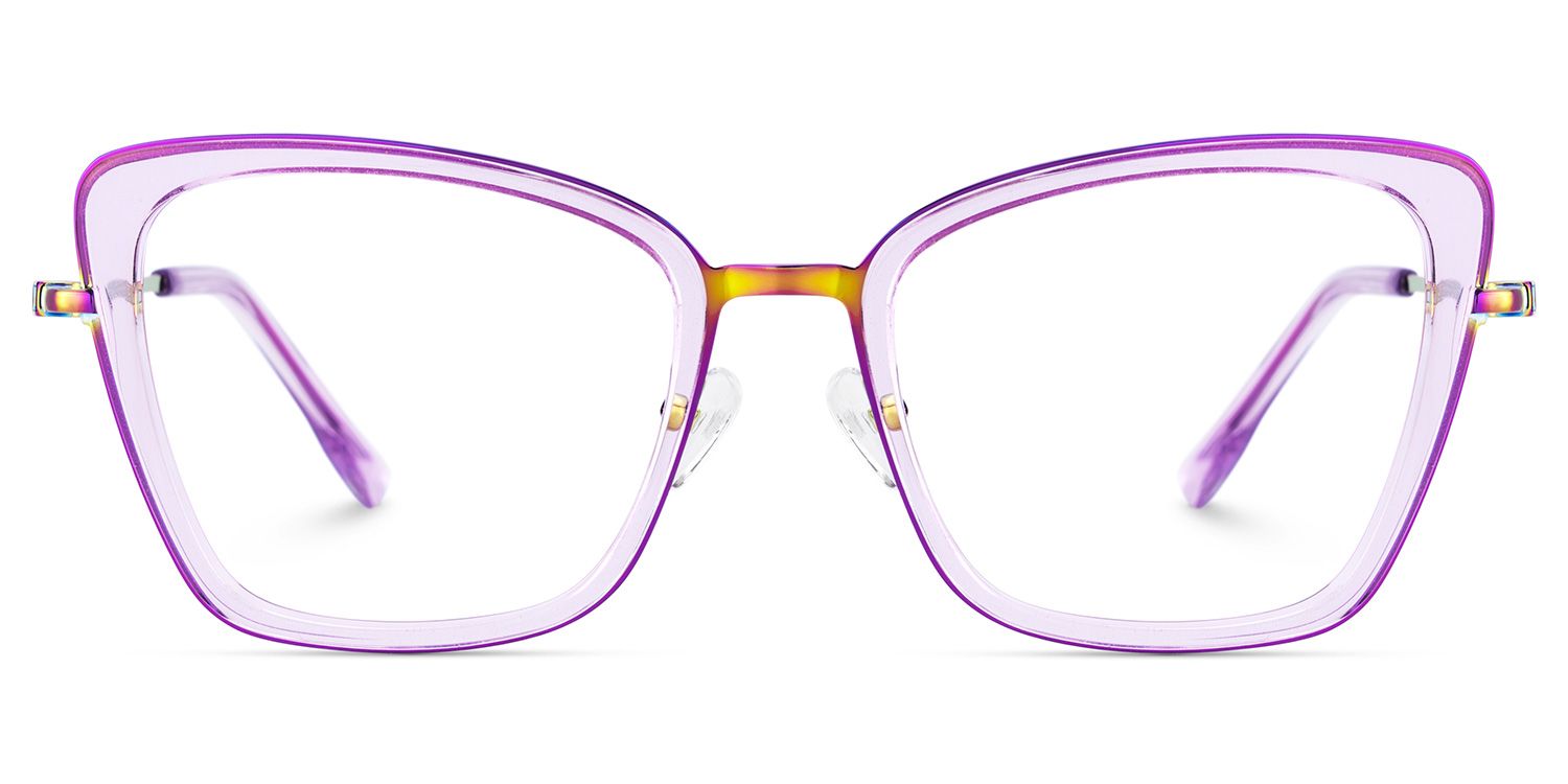 Rosalie Butterfly Purple Color Frame Glasses for Women | Zeelool1