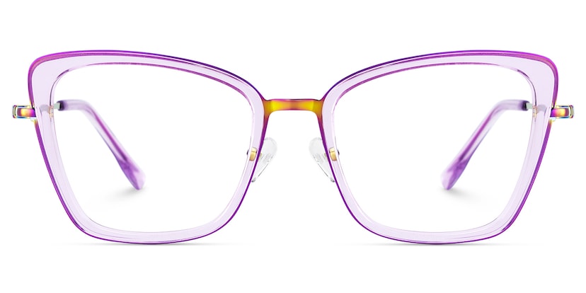 Rosalie Butterfly Purple Glasses