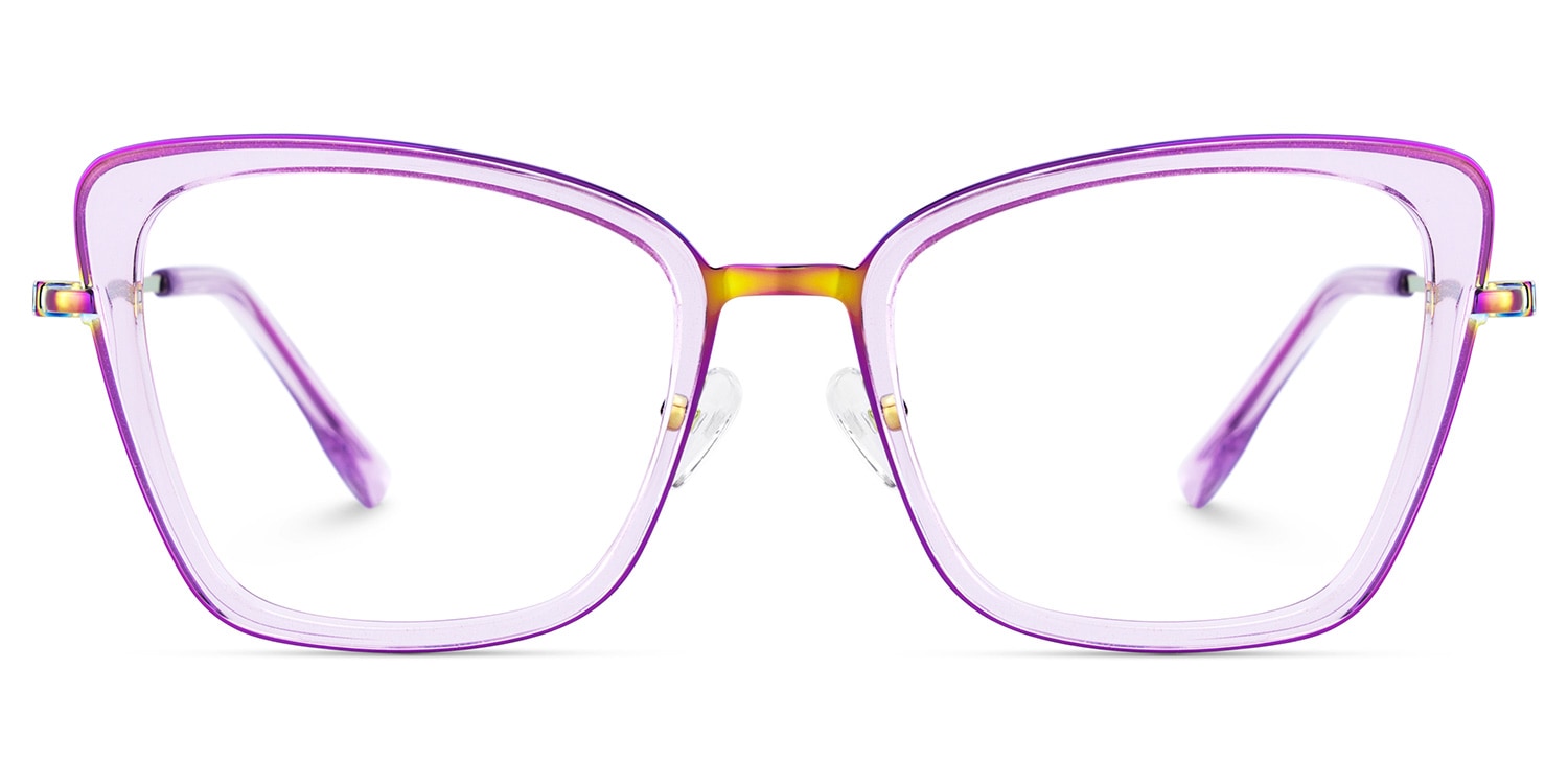 Rosalie Butterfly Purple Color Frame Glasses for Women | Zeelool1