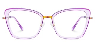 Rosalie Butterfly Purple Glasses1