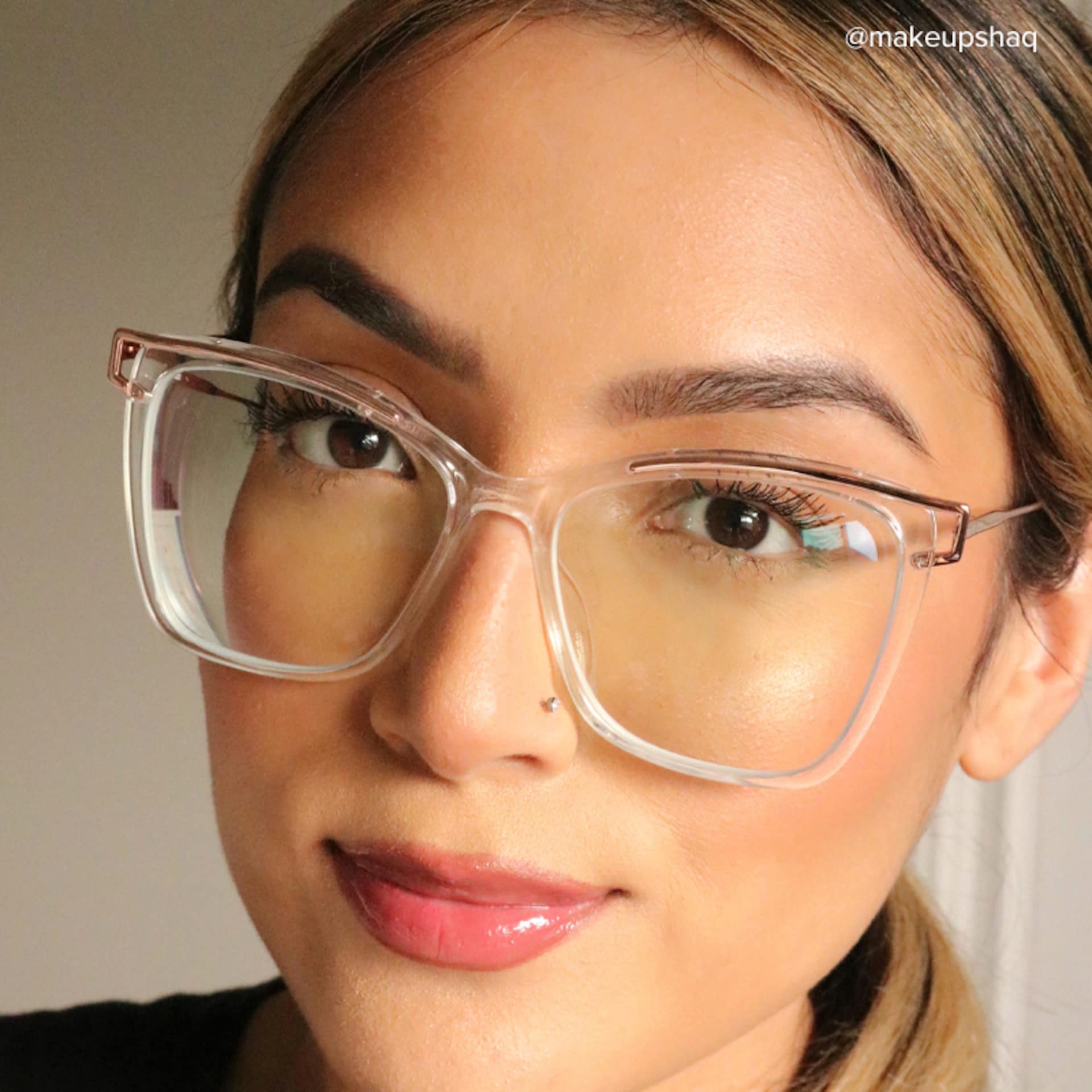 Krystle Square Crystal Frame Glasses | Zeelool Optical12