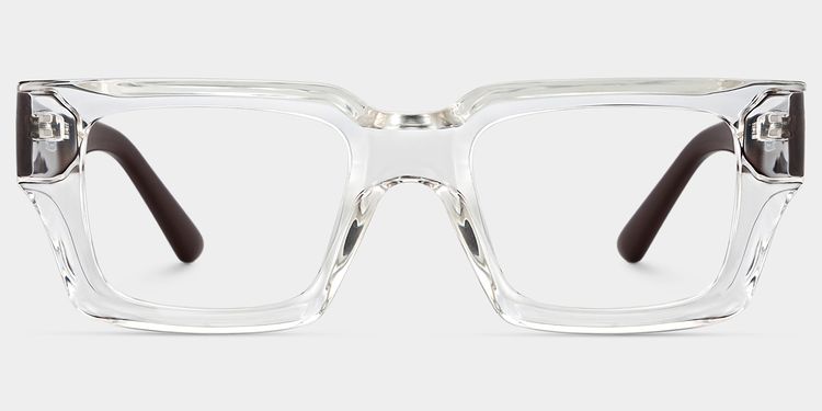 Garza Rectangle Clear Glasses