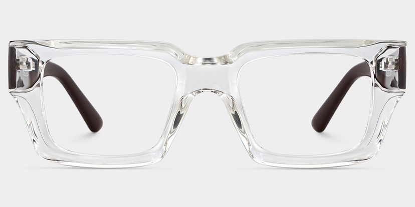 Garza Rectangle Clear Glasses