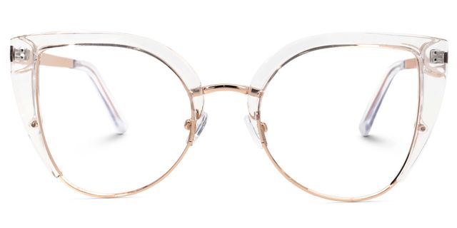 Brewer Cateye Clear Glasses