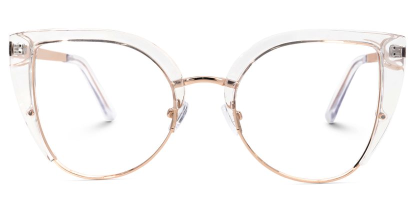 Brewer Clear Cat eye Glasses