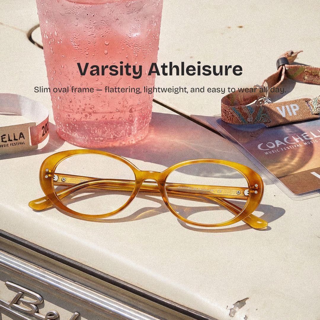 Lennon Tortoise Oval Glasses | Nostalgic Varsity Athleisure