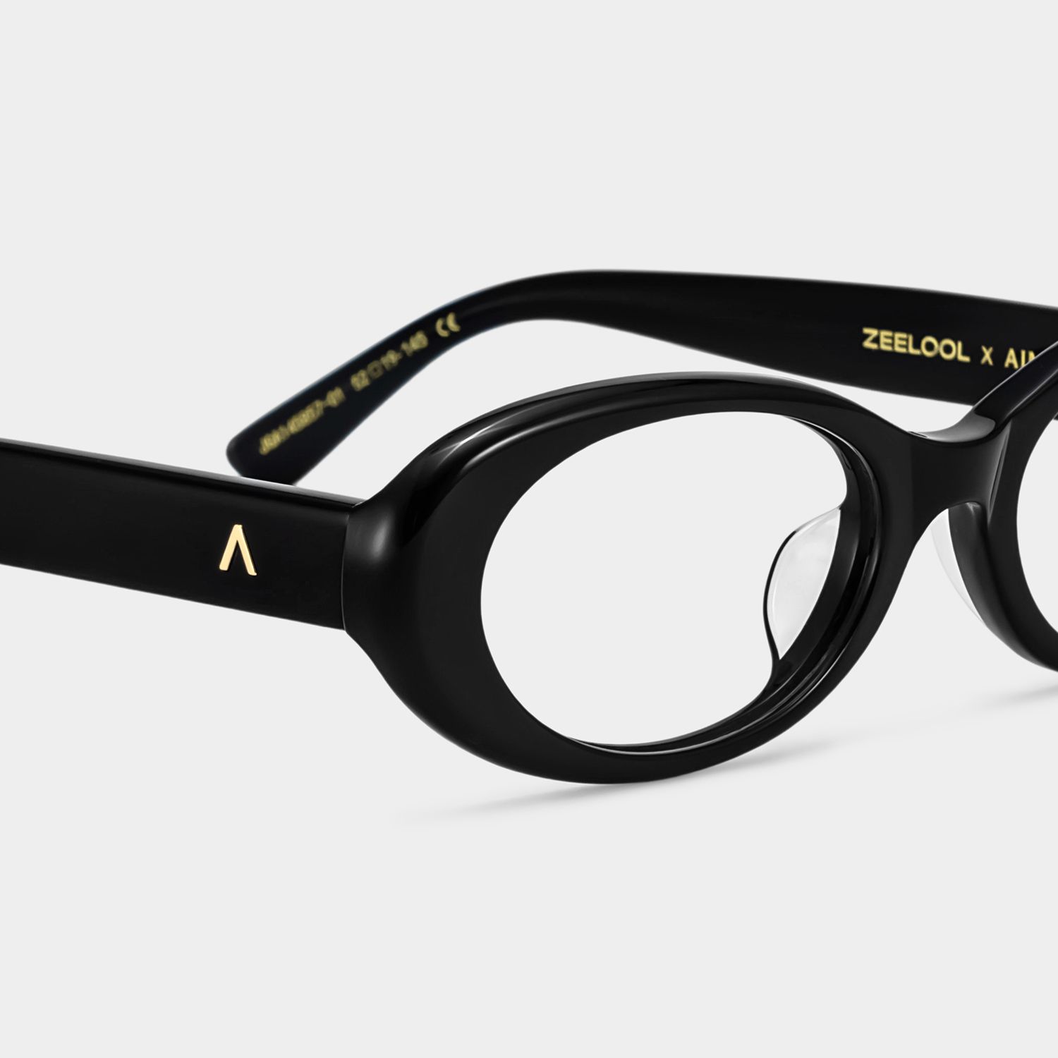 ZEELOOL x Aimee Song The 90s Black Oval Glasses