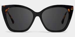 Kira Butterfly Black Glasses0