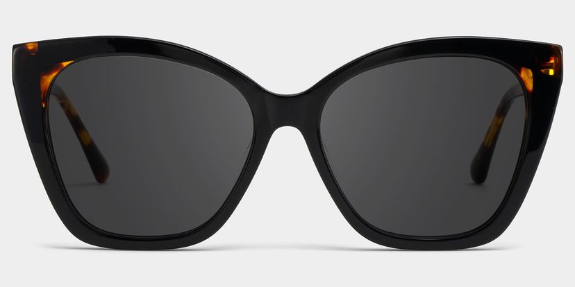 Kira Butterfly Black Glasses