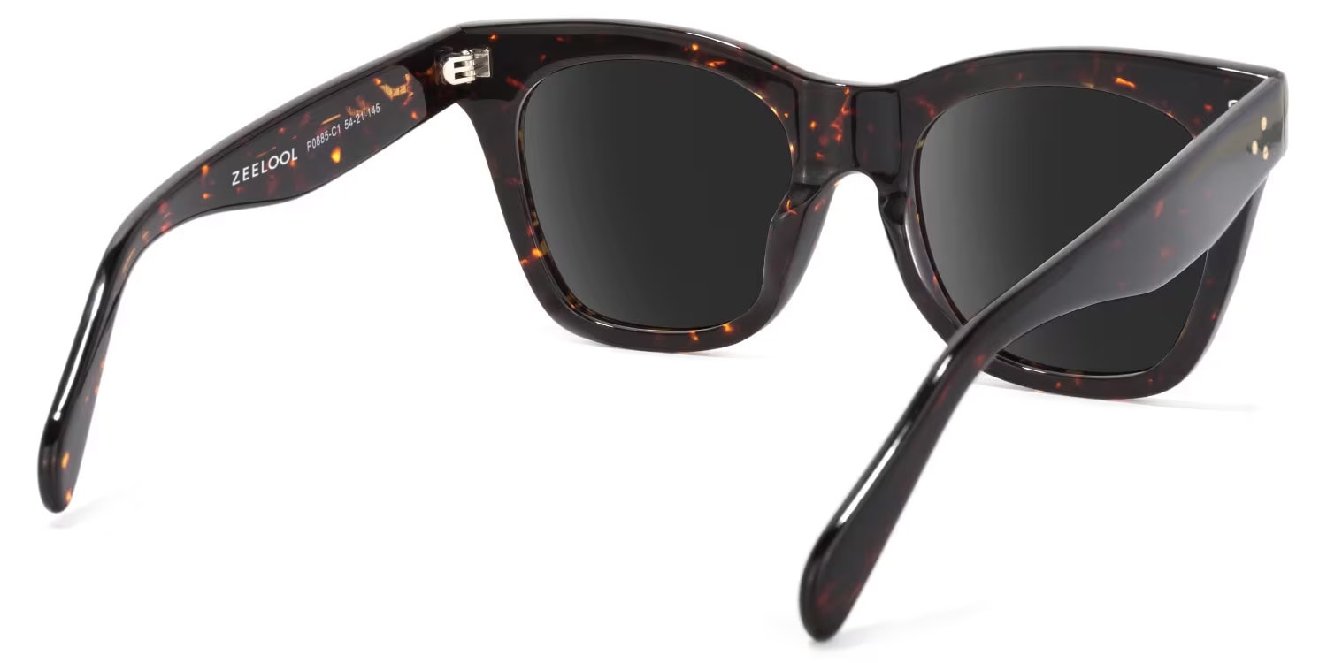 Gordon Rectangle Tortoise Sunglasses3