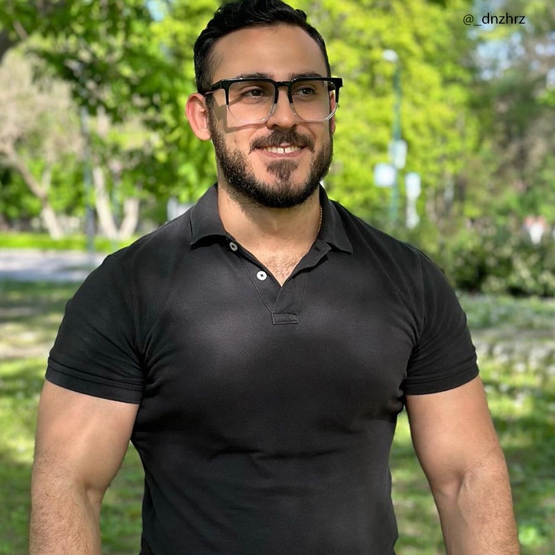 Matherne Square Black-Crystal Glasses