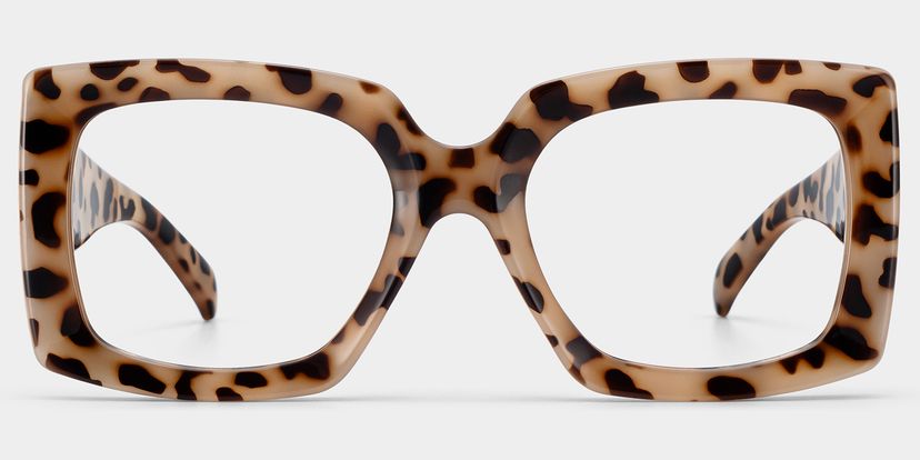 Yael Square Light-Tortoise Glasses