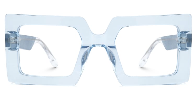 Tiffaney Square Blue Glasses