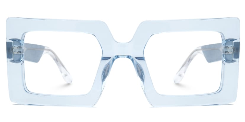 Tiffaney Square Blue Glasses