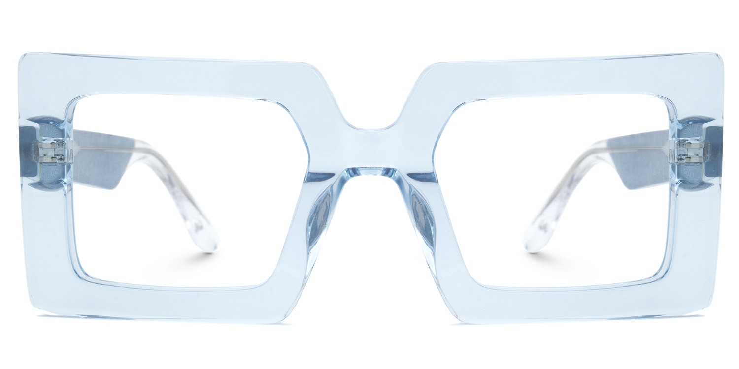 Tiffaney Square Blue Glasses
