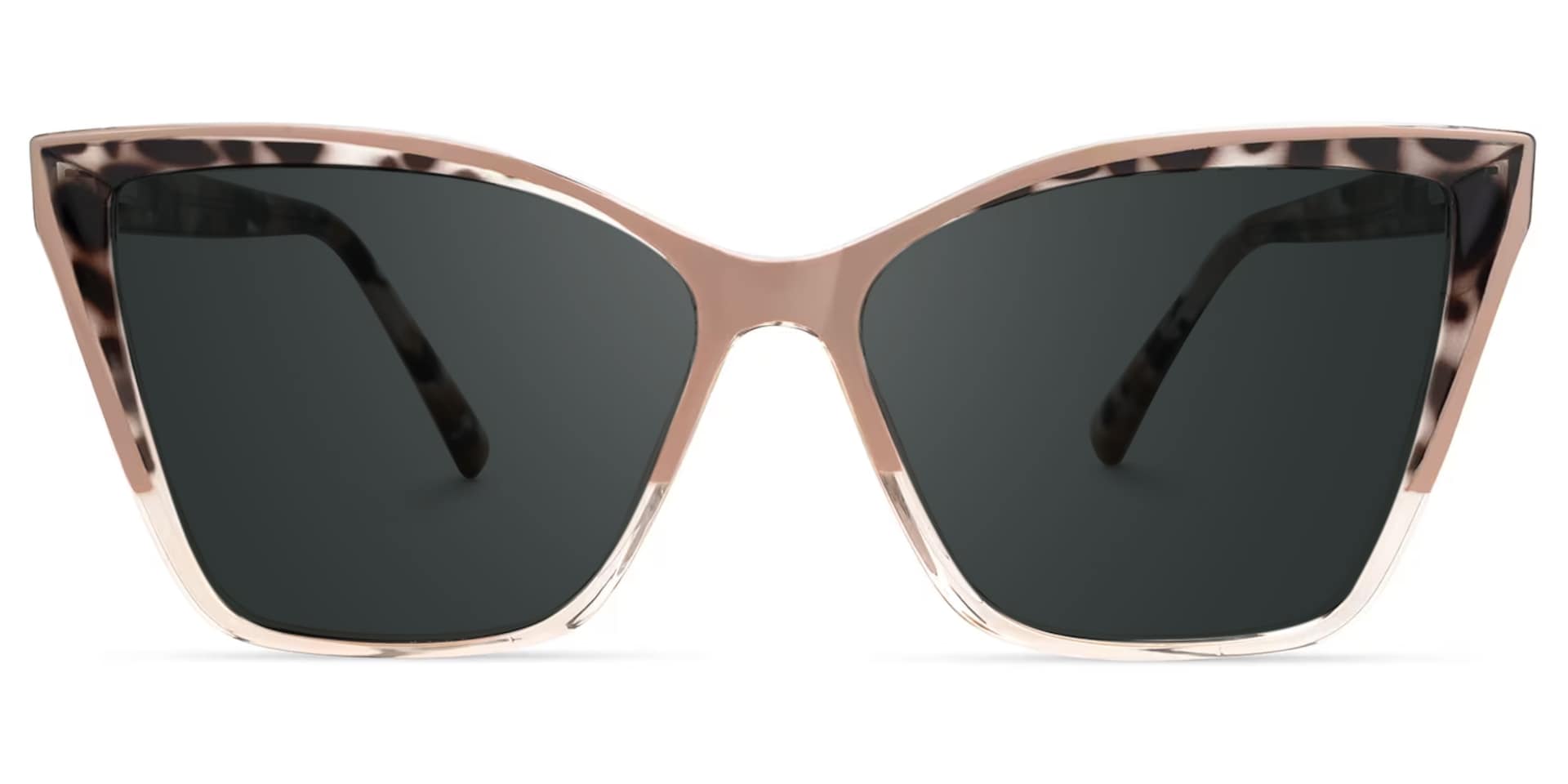 Cateye Adalis Champagne Sunglasses deals -Zeelool Glasses0