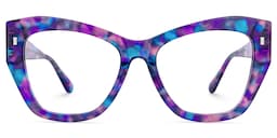 Rachelle Butterfly Purple Glasses0