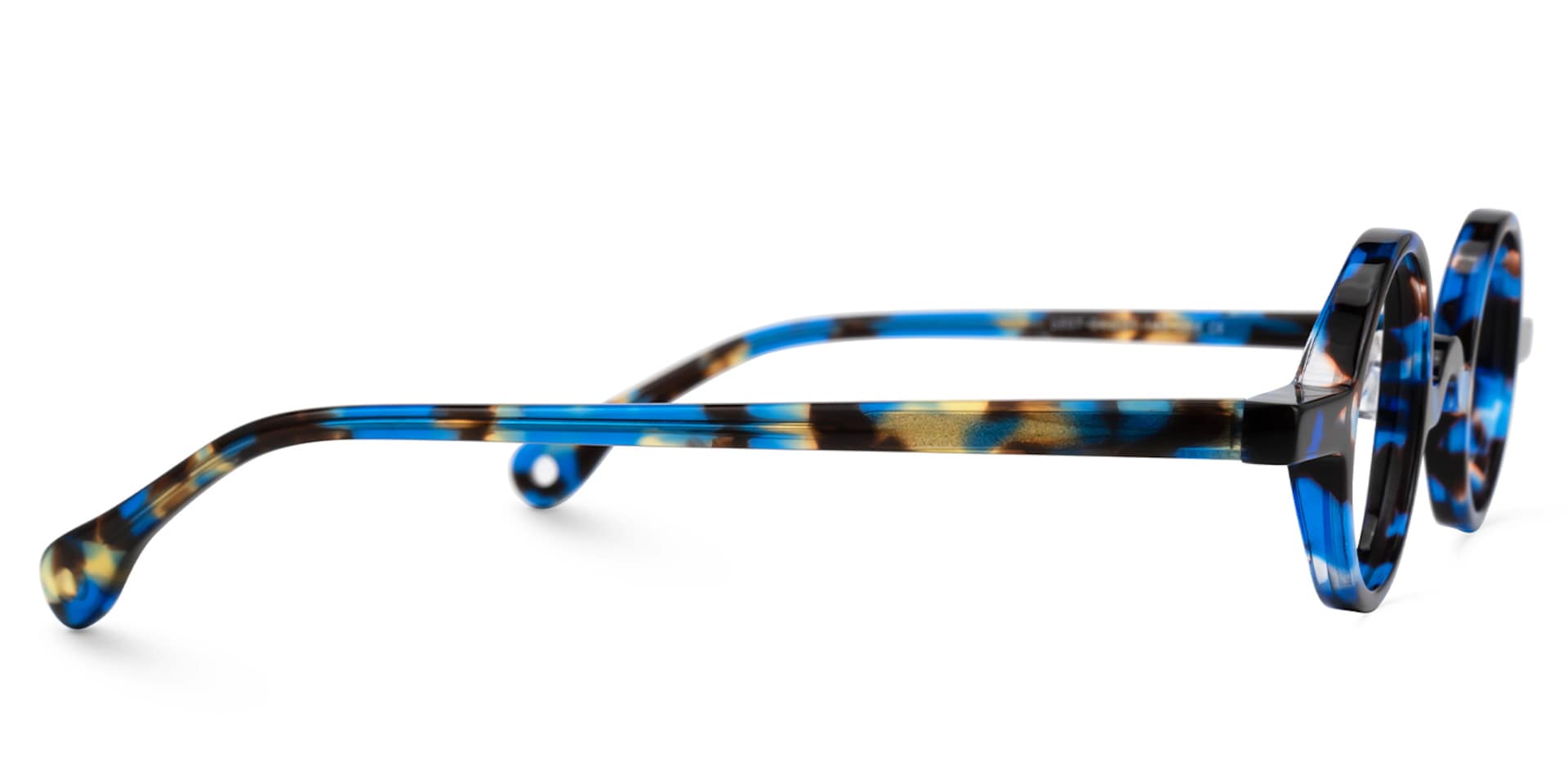 Round Truitt Blue-Tortoise Glasses on sale -Zeelool Glasses2