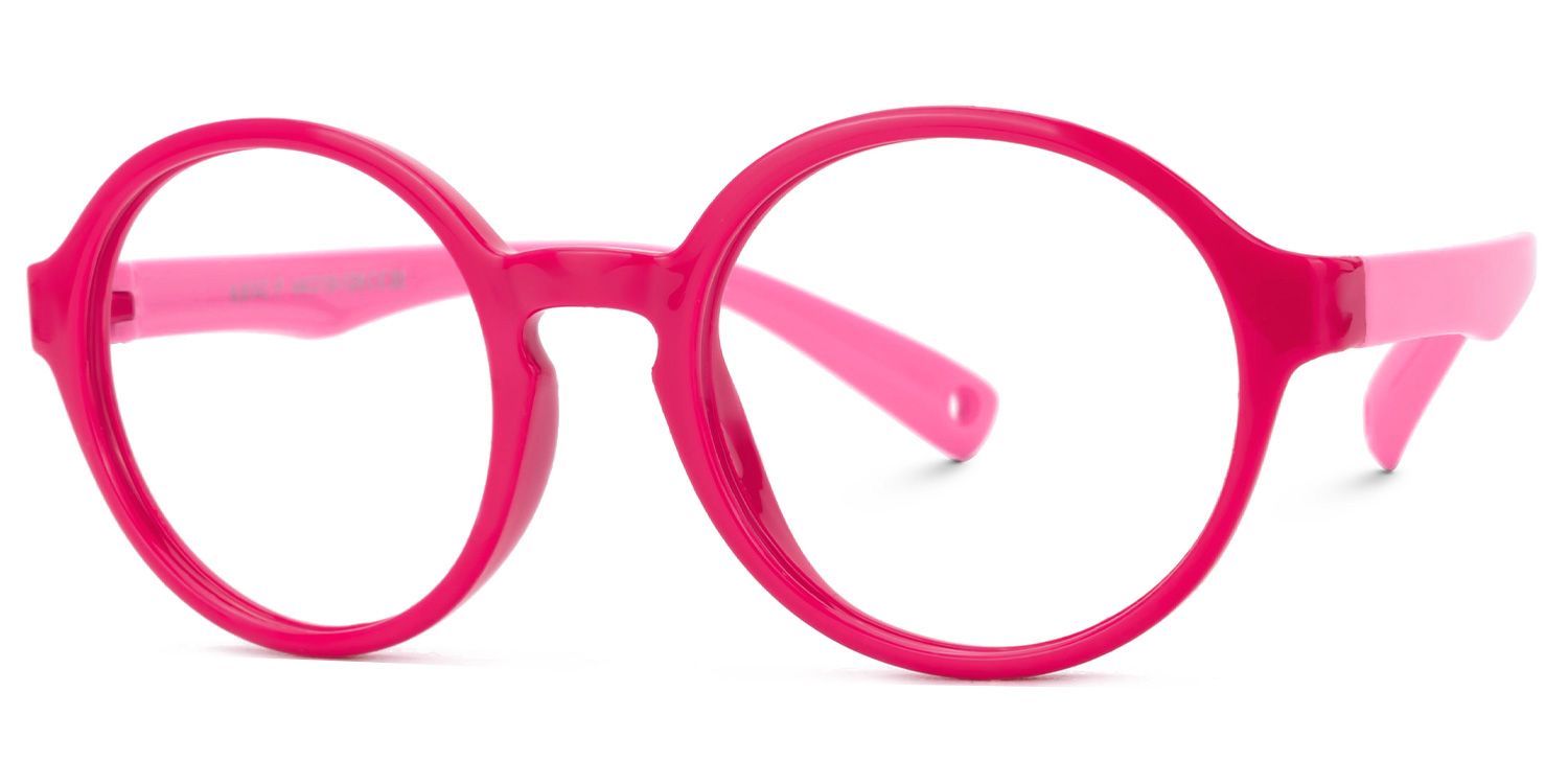 Kids Round Georgette Glasses with Cute Style -Zeelool1