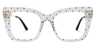 Monalisa Square Pattern Glasses1