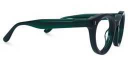 Belloso Round Green Glasses2