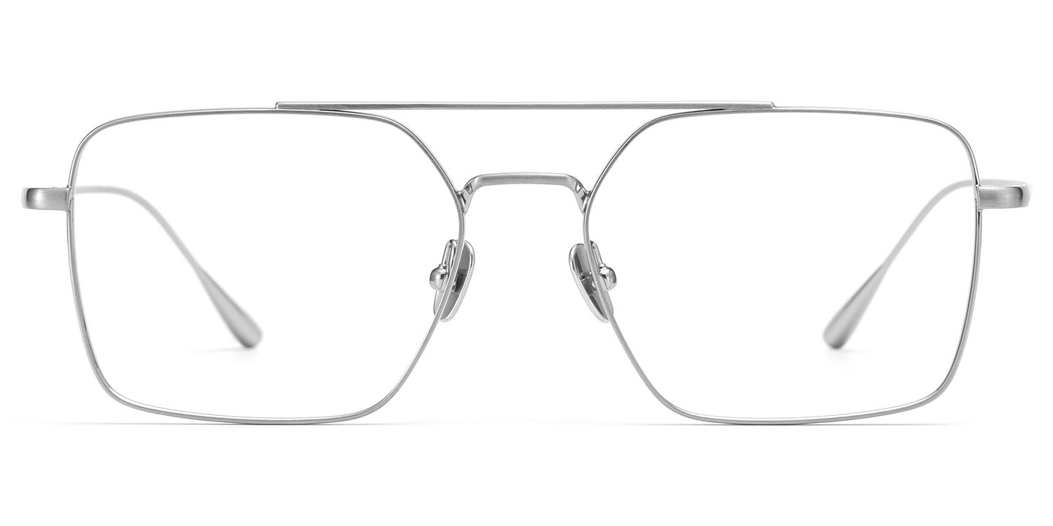 Jensen Eyeglasses in Aviator Sliver Frame | Zeelool2