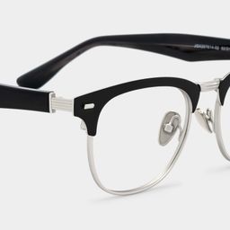 Penelope Browline Silver Glasses5