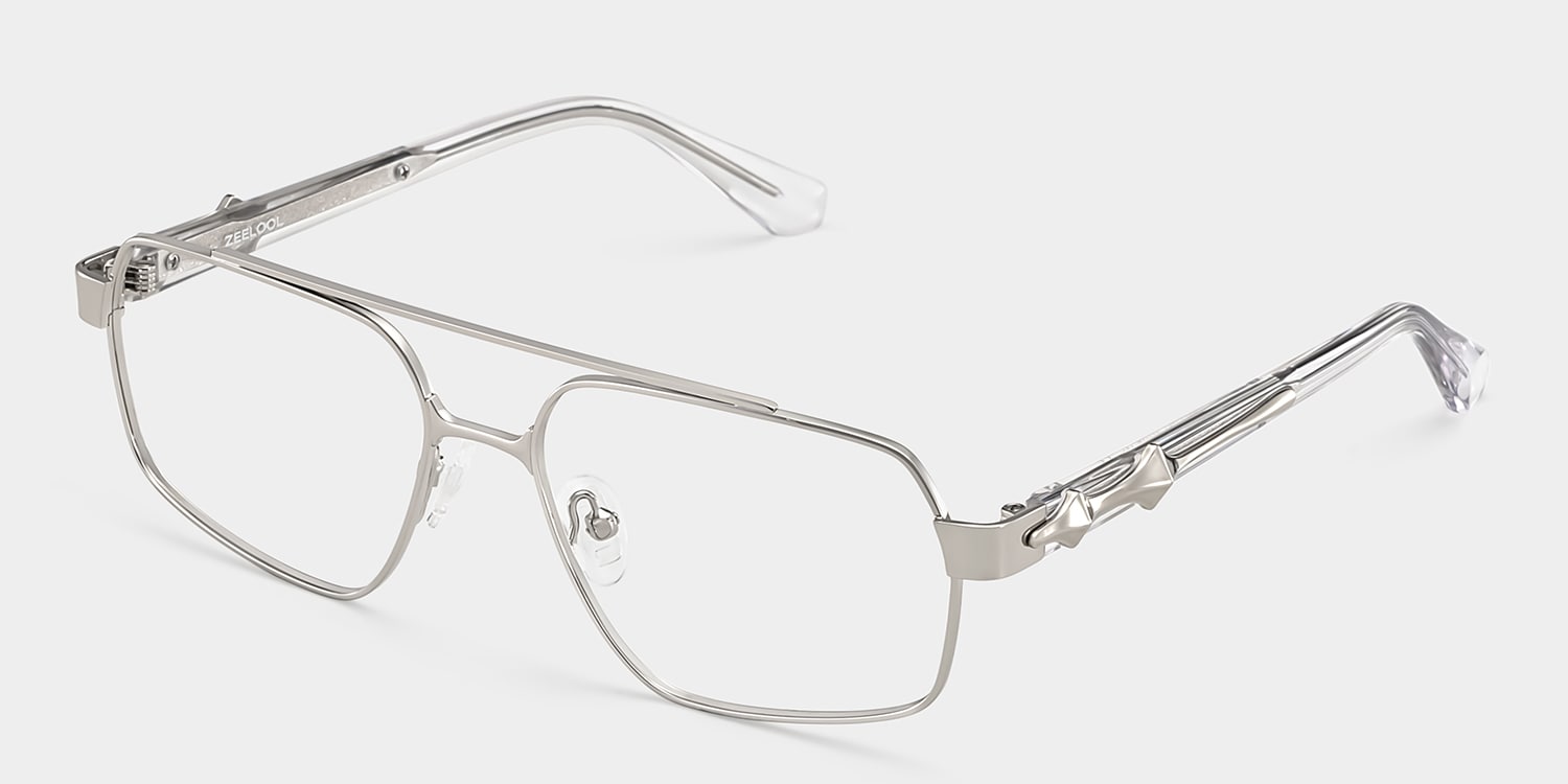 Sterling Aviator Silver Glasses3