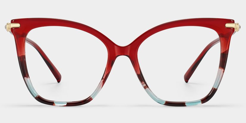 Lamar Butterfly Red Glasses