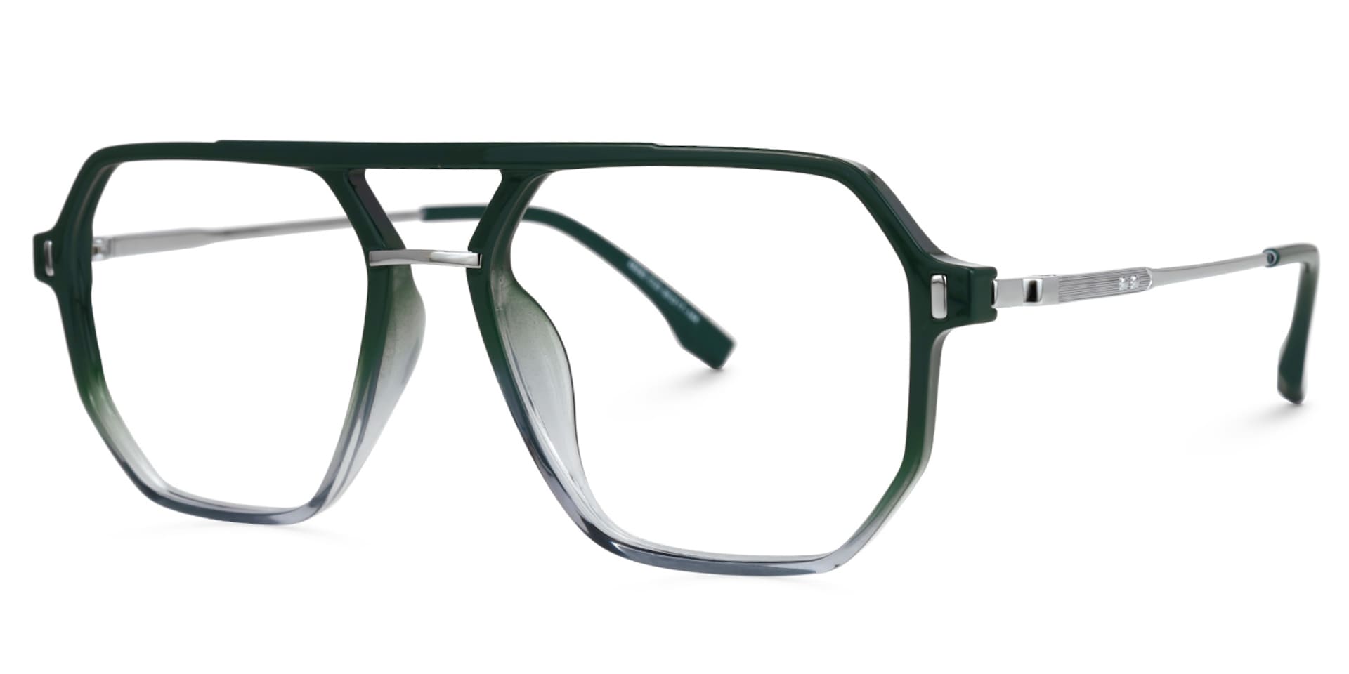 Aviator Lizbeth Green Glasses on sale -Zeelool Glasses1