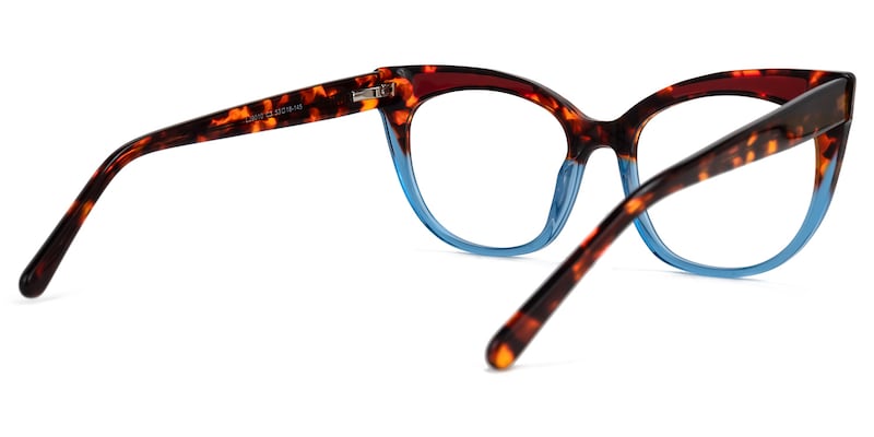 Rectangle Hillyer Tortoise Glasses deals -Zeelool Glasses3