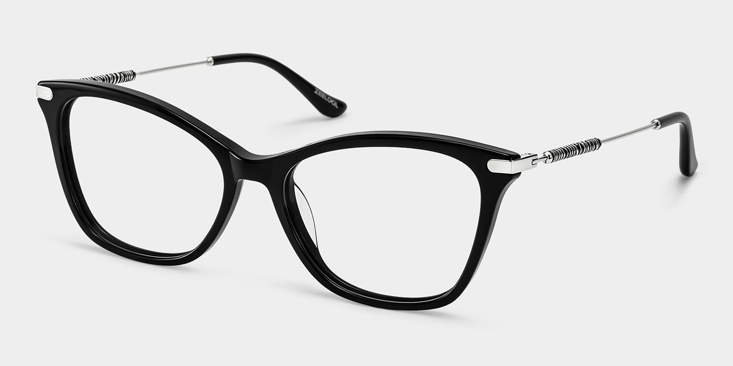 Lydia Black Cat-Eye Glasses | ZEELOOL3