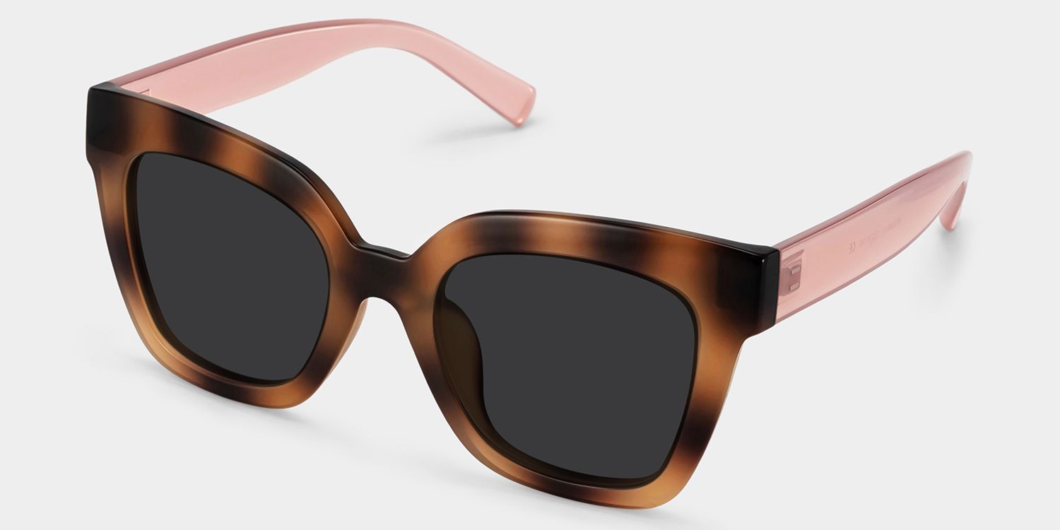 Malcolm Square Burnt Umber Sunglasses with Wide Frames3