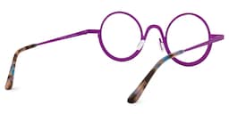 Banfield Round Purple Glasses3