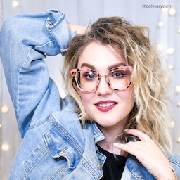 Chandrikar Cat Eye Pink-Floral Glasses7