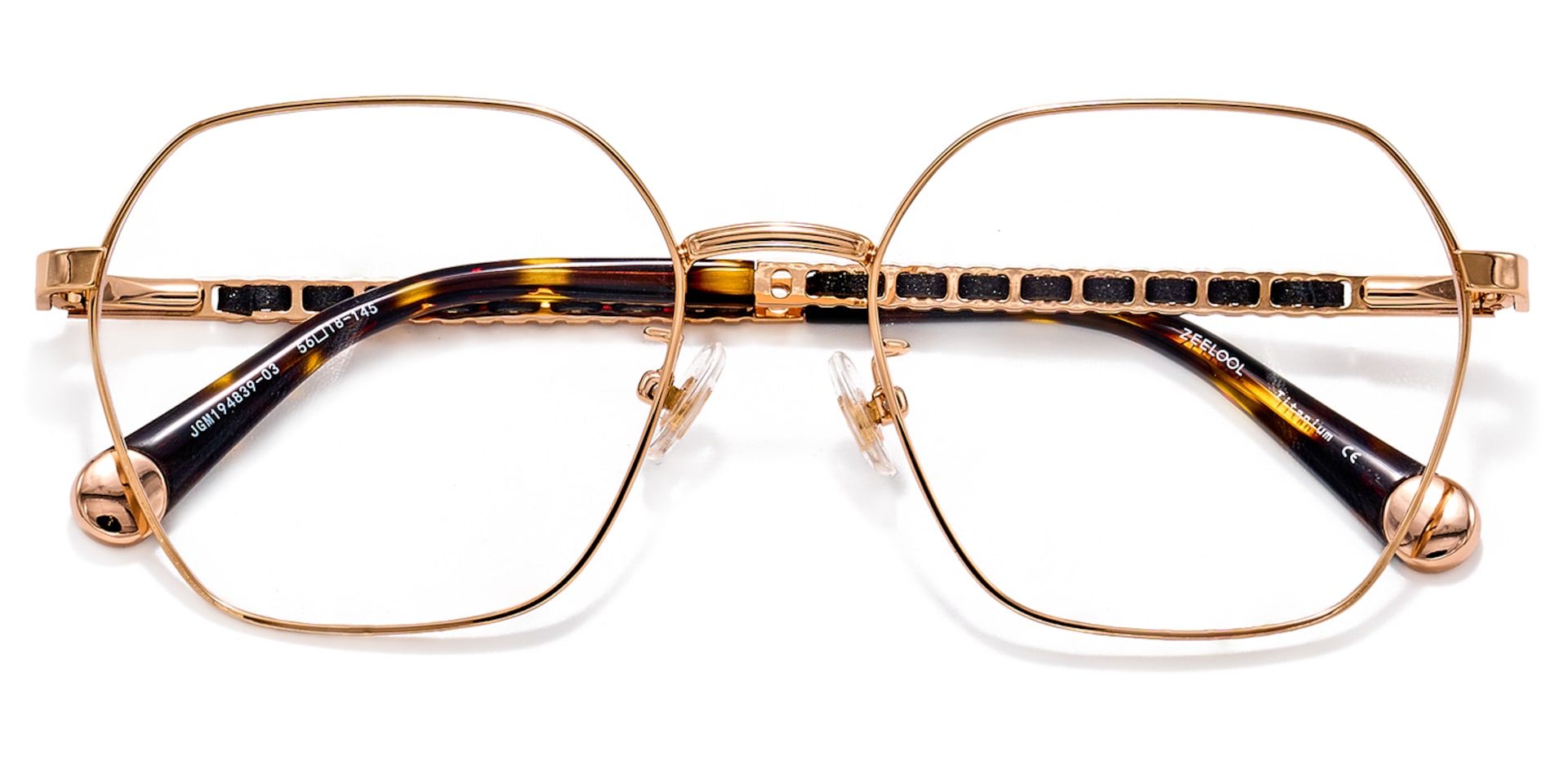 Hexagon Glasses On Round Face1