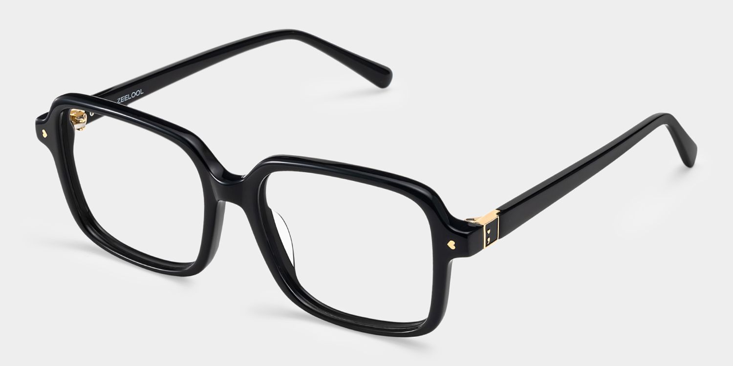 Talia Black Frame Glasses with Square Frame Online | ZEELOOL5