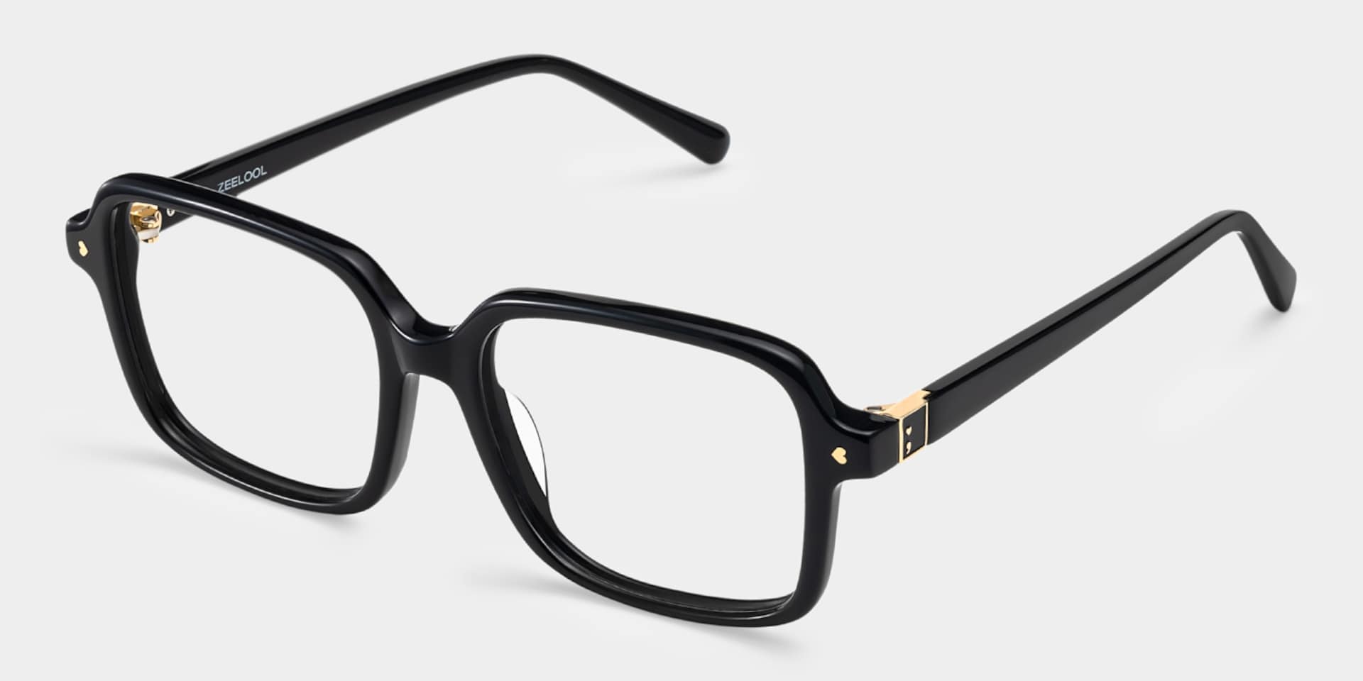 Talia Black Frame Glasses with Square Frame Online | ZEELOOL5