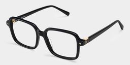 Talia Square Black Glasses5