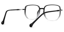 Joana Geometric Black-Clear Glasses3